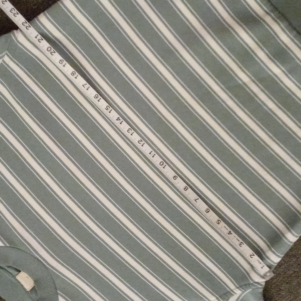Scotch & Soda Blue and White Striped Sweatshirt - Picture 11 of 13